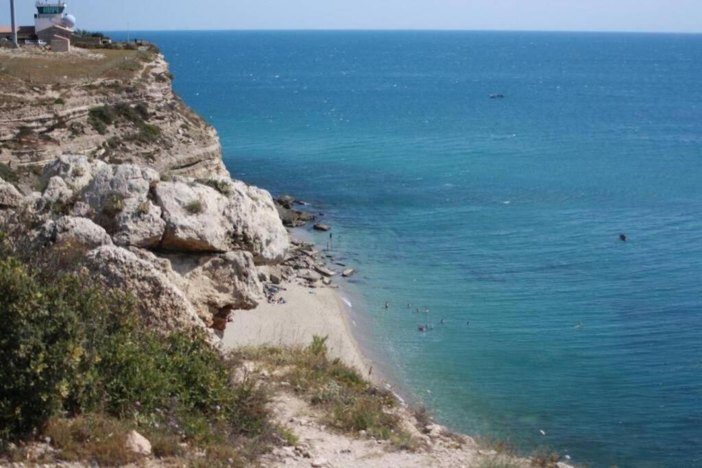 La Perle Vue Mer Pieds Dans L'Eau Clim Wifi Leucate Exterior foto