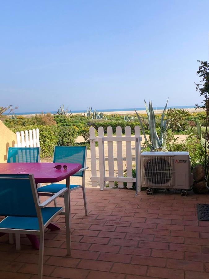 La Perle Vue Mer Pieds Dans L'Eau Clim Wifi Leucate Exterior foto